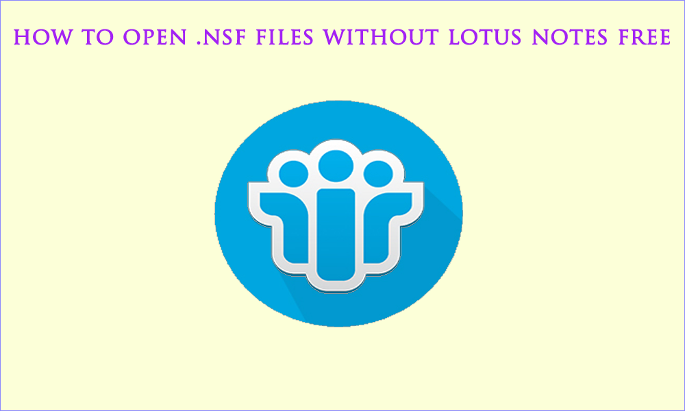 reading lotus notes nsf file